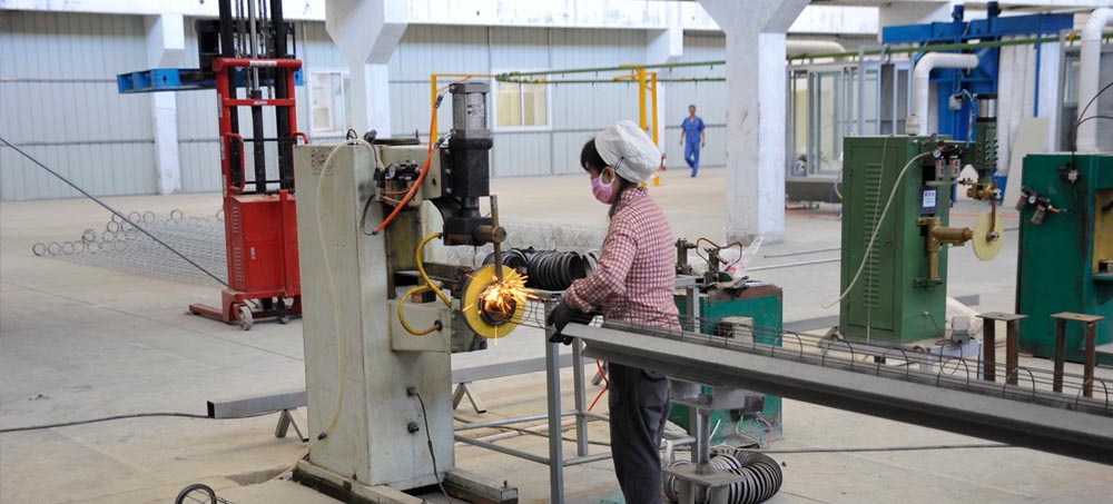 filter basket welding machine
